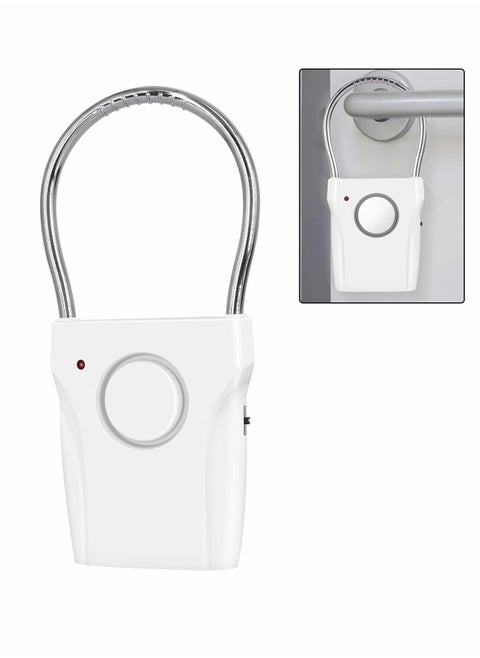 Door Handle Alarm Window Sensor with 120db Audible up to 500 Ft (150M) Touching Vibration Triggered Security for Travel Hotel Apartment Home