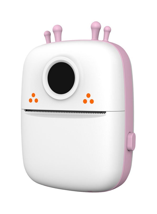 NIBEMINENT Portable Mini Bluetooth Wireless Thermal Printer White/Pink - Image 4