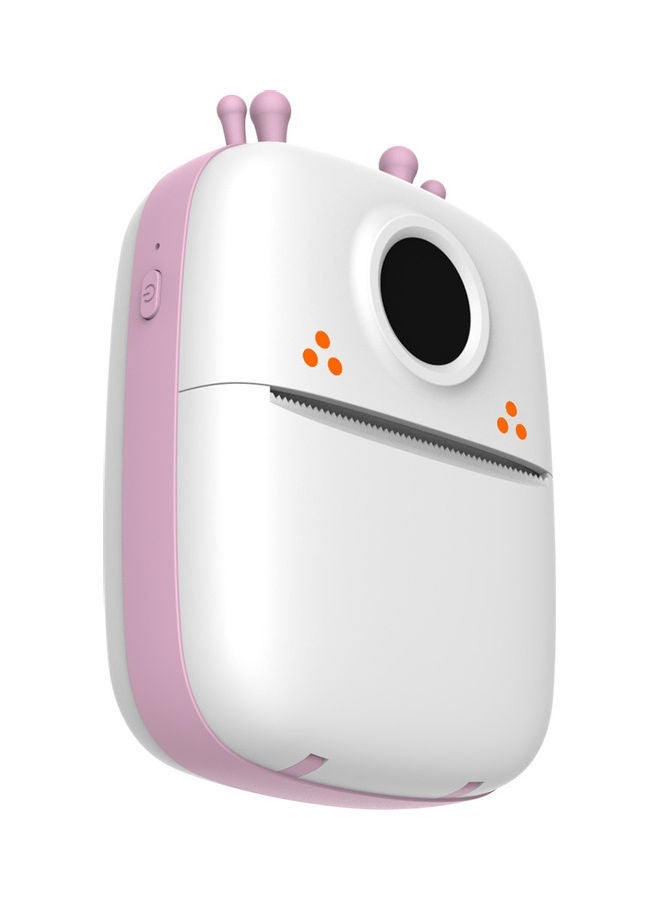 NIBEMINENT Portable Mini Bluetooth Wireless Thermal Printer White/Pink - Image 2