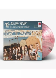 TWICE Twice 12th Mini Album Ready To Be Limited Edition Vinyl Record Marble Orchid Colored Collectible LP with Poster Lenticular Postcard and Slipmat Kpop Sensations Latest Music in High Fidelity Sound  - Image 1