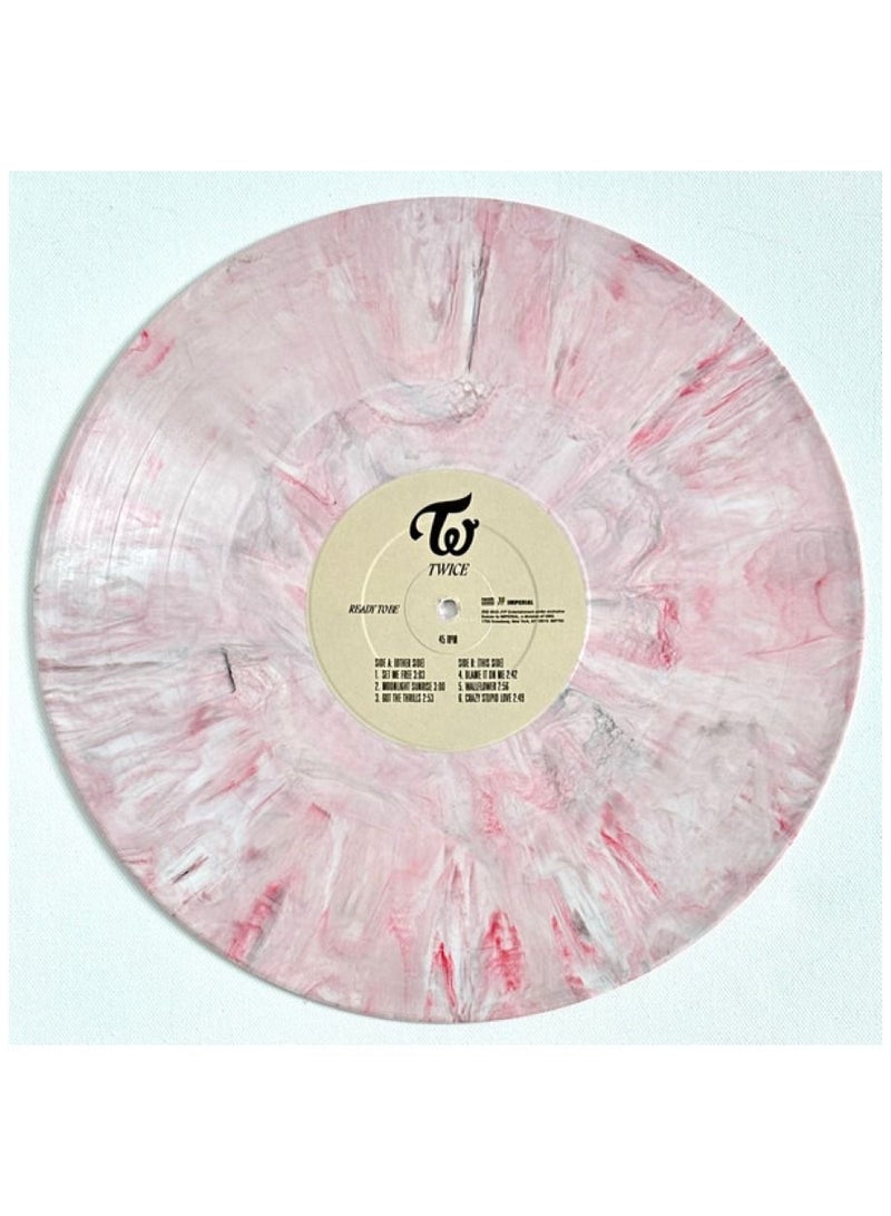 TWICE Twice 12th Mini Album Ready To Be Limited Edition Vinyl Record Marble Orchid Colored Collectible LP with Poster Lenticular Postcard and Slipmat Kpop Sensations Latest Music in High Fidelity Sound - Image 4