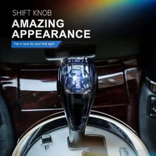 Car Craft Compatible With Toyota Urban Cruiser Innova Crysta Hycross Glanza Rumion Fortuner Land Cruiser Prado Hilux Camryvellfire Altis Etios Yaris Crystal Gear Knob Cover Handle 8/10/12mm Thread Car - Image 3