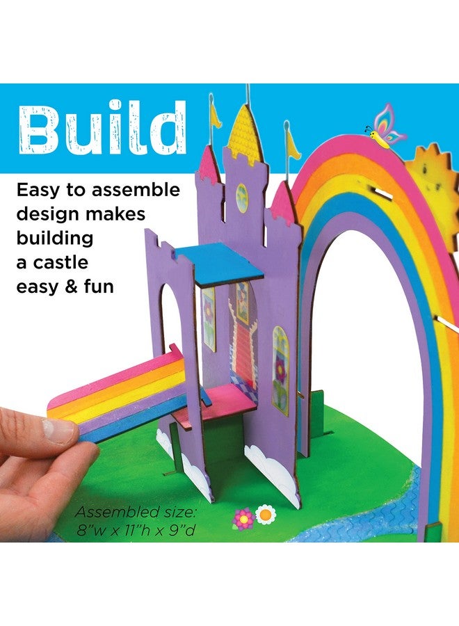 Creativity for Kids Build & Grow Magical Land Unicorn Craft 5In1 Kids Activities Unicorn Castle Toy Kids Gifts For Ages 68+ - Image 5