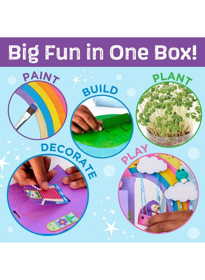 Creativity for Kids Build & Grow Magical Land Unicorn Craft 5In1 Kids Activities Unicorn Castle Toy Kids Gifts For Ages 68+ - Image 3