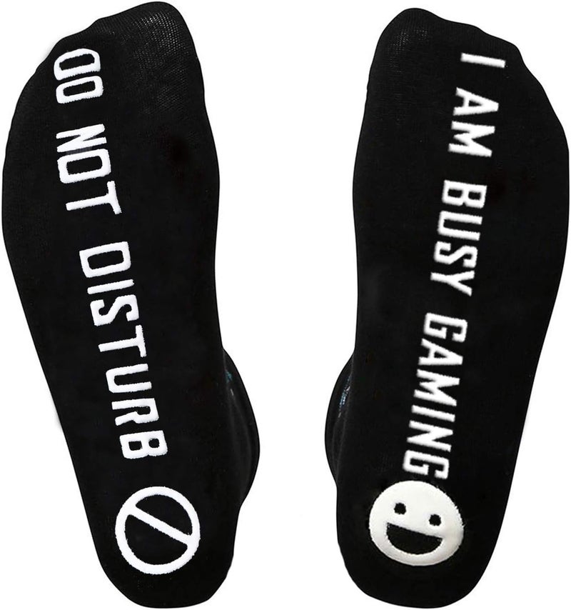 NDLBS Funny Christmas Gifts Novelty Gaming Socks Christmas Stocking Stuffers for Men Teens Boys Kids Him Adult Xmas Gifts - Image 1