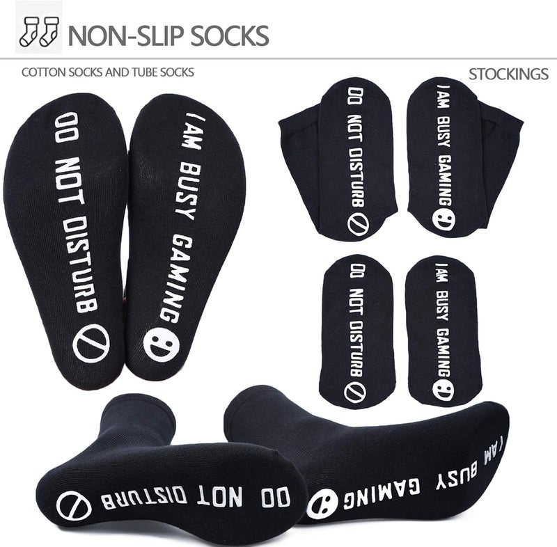 NDLBS Funny Christmas Gifts Novelty Gaming Socks Christmas Stocking Stuffers for Men Teens Boys Kids Him Adult Xmas Gifts - Image 5