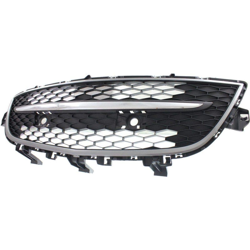 Generic Parts Galaxy Bumper Grille For 2010-2012 Mazda CX-9 Center Chrome Plastic  - Image 2