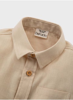 DeFacto Babyboy Regular Comfort Fit Long Sleeve Shirt  - Image 3