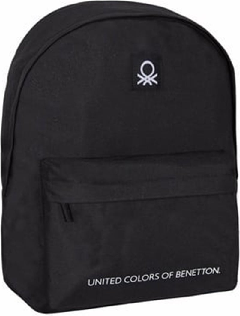 UNITED COLORS OF BENETTON Casual Backpack 70685 Black  - Image 3