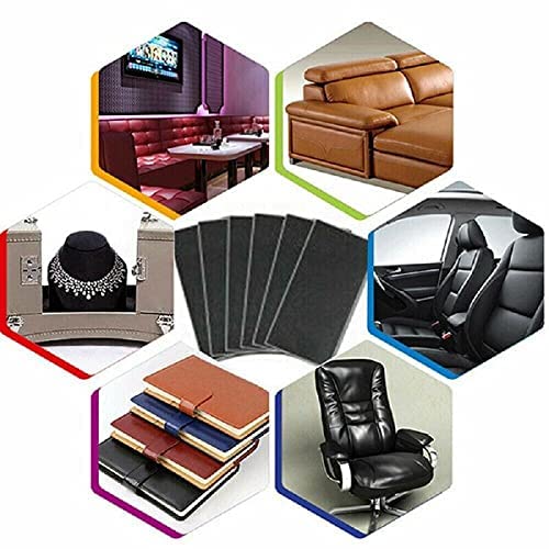 HAPPYMATES Leather Repair Patch Tape kit for Couches Adhesive for Leather Vinyl Couch Furniture Sofa Car Seat Belts Handbags Jackets First Aid Patch (12 X 36 Inch) - Image 4