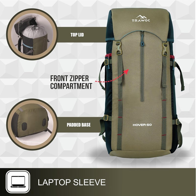TRAWOC HOVER 50L Travel Backpack - Image 5