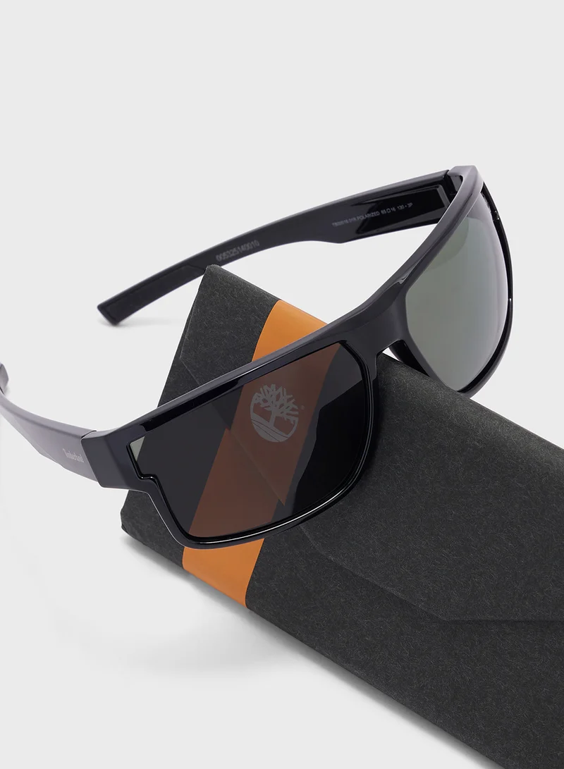 Timberland Uv Protected Wayfarer Polarized  Sunglasses