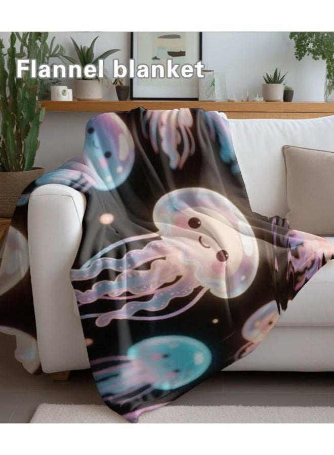 عام بطانية رقيقة من الفانيلا الكرتونية للأطفال والرضع (دافئة ومريحة، ومناسبة للنوم والألعاب) 70 سم * 100 سم - Image 5