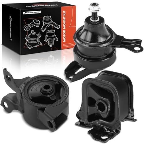 A-Premium 3PCS Engine Motor Mount and Transmission Mount Kit Compatible with Honda Accord 1998 1999 2000 2001 2002, 2.3L, Manual Transmission Only, Replace# 50840S84305, 50840S84A80 - Image 1