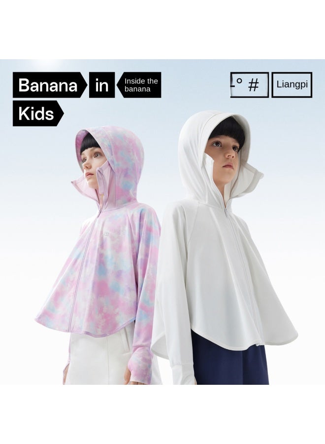 Bananain Xiaoliangpi 301uvp Kids Sun Protection Jacket - Boys & Girls Quick-dry Cape Uv Sunscreen Outerwear Summer Children's Clothing - Image 3