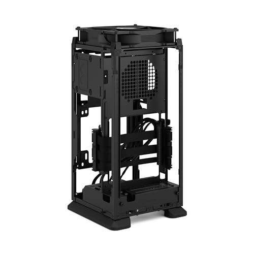 Fractal Design Mood Black PC Case - Sleek Fabric Design, 180mm Top Fan, Conceals 325mm Graphics Card, m-ITX Motherboard Compatible, Easy Access Build, Efficient Cooling - Image 3