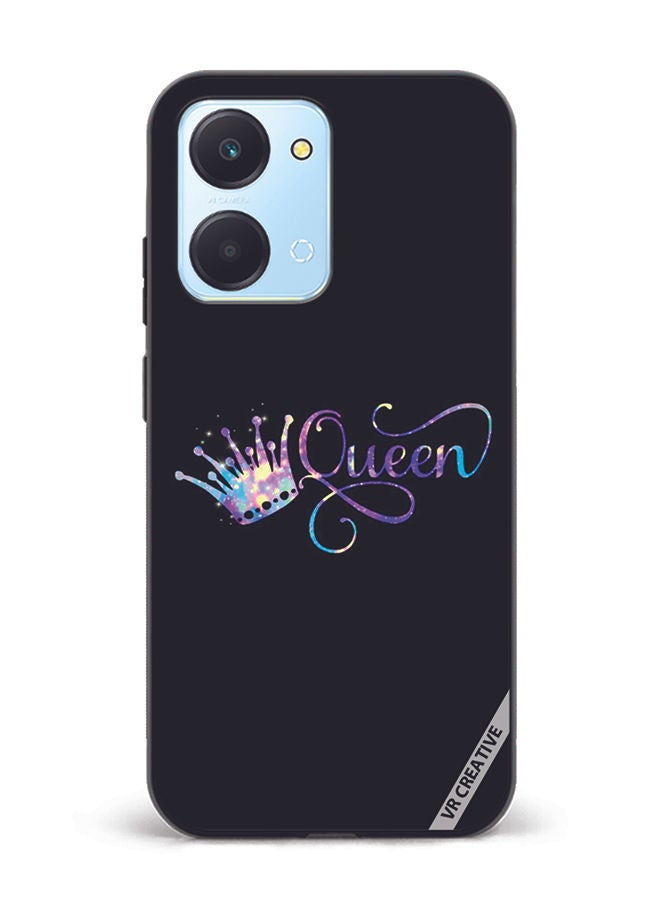 VR CREATIVE Protective Case Cover For Honor Play7T Queen Design Multicolour - Image 1