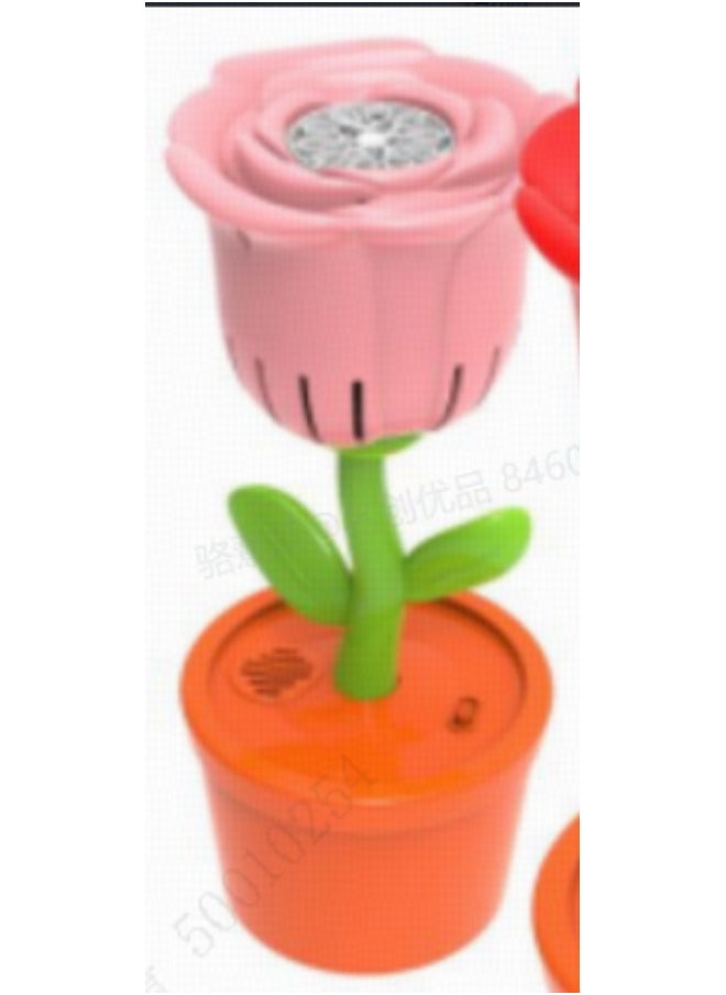 Miniso A pink electric bubble machine that fills the air with endless fun bubbles. 