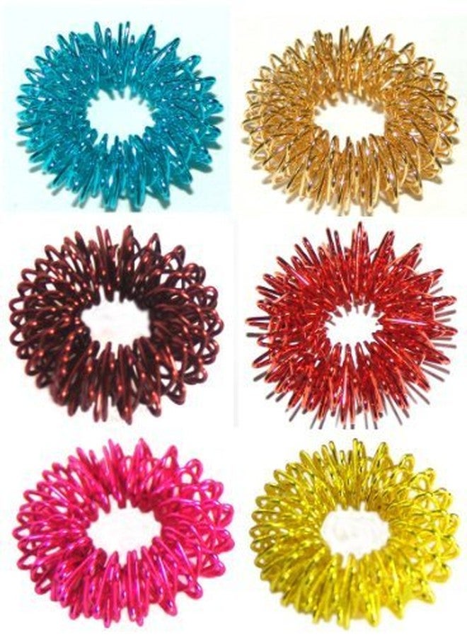 Perfect Magnets Acupressure Massage Sujok Ring in Assorted Colors Set of 4 Pcs with Free Acupressure Health Care Products Assorted - Image 3