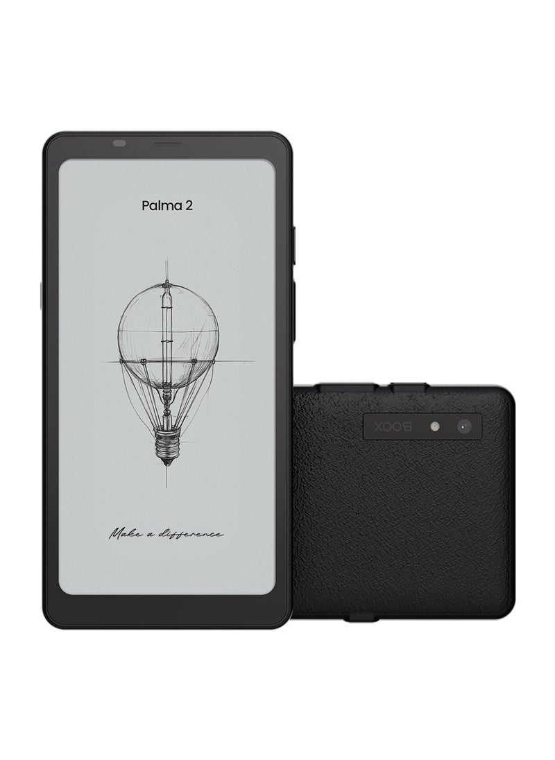 BOOX - BOOX Palma2 6GB+128GB Mobile ePaper With Octa-Core + BSR GPU, Front Light,16MP Rear Camera, w/o sim, Black - Image 1