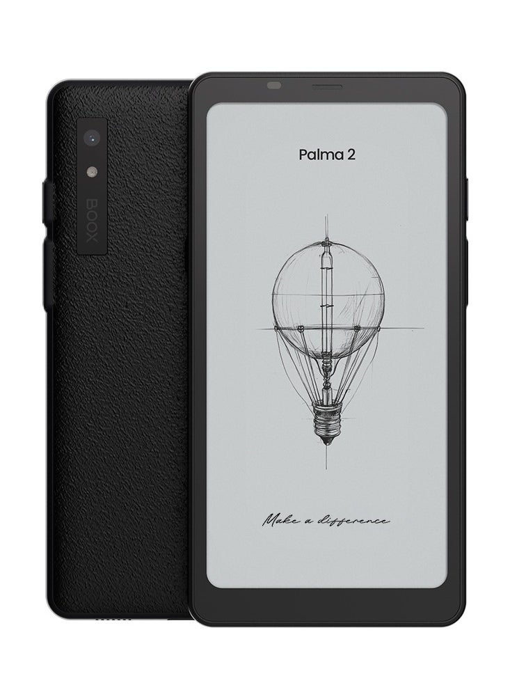 BOOX - BOOX Palma2 6GB+128GB Mobile ePaper With Octa-Core + BSR GPU, Front Light,16MP Rear Camera, w/o sim, Black - Image 1