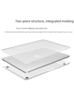 Generic For Macbook M4 Crystal Transparent Protective Case 14 Inch Pro Apple Laptop Protective Case-Color:Crystal Green-Applicable Model:2021 14-inch Pro /2023 14-inch Pro M2  Universal (hollow)  - Image 3