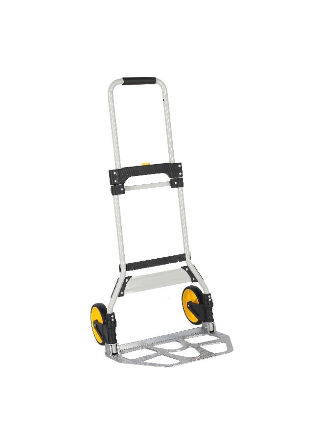 JRWH Transport - Sturdy Heavy-Duty Load Foldable Hand Trolley Silver 90 kg JR-8040 - Image 1