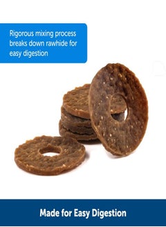 PetSafe Treat Rings for Busy Buddy Dog Toys - Easy to Digest - Interactive Toy Refills for Aggressive Chewers - Stimulating Puppy Supplies - Eases Stress & Anxiety - 16 Rings - Size B - Original