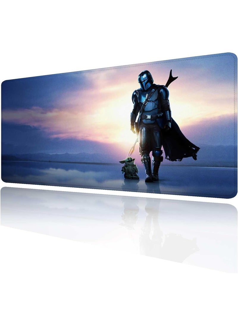 Y&D 800*300*4mm Office Lock Edge Non Slip Game Keyboard Pad - Image 1