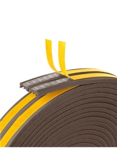 Plan A Weather Stripping, 9mm x 4mm Self Adhesive Foam Type E Seal Strip Seal Strip Anti-Collision Soundproof Ideal for Doors and Windows to Improve Insulation and Protection (3)  - Image 2