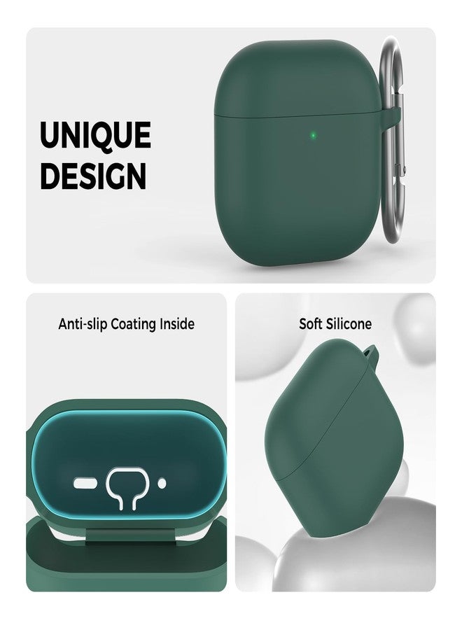 أهاستايل غطاء حماية AhaStyle لسماعات AirPods 4 (2024)، مصنوع من السيليكون الناعم، متوافق مع الجيل الرابع من AirPods، مزود بمجموعة تنظيف، غطاء كامل مقاوم للصدمات لأجهزة Apple iPod 4، يدعم الشحن عبر منفذ USB-C والشحن اللاسلكي. - Image 5