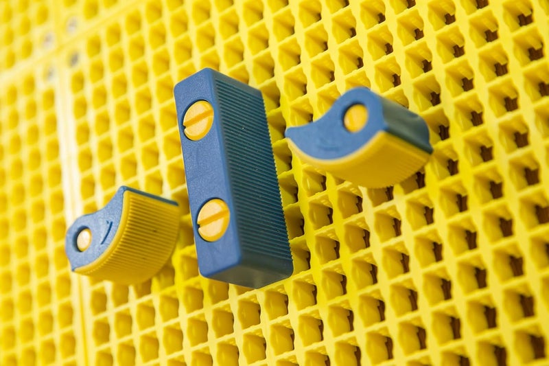Ascend Tools Adjustable Holder - Accessory for Organizer Genie Pegboards to Securely Hold Tools of Any Shape, Size or Contour - Image 2