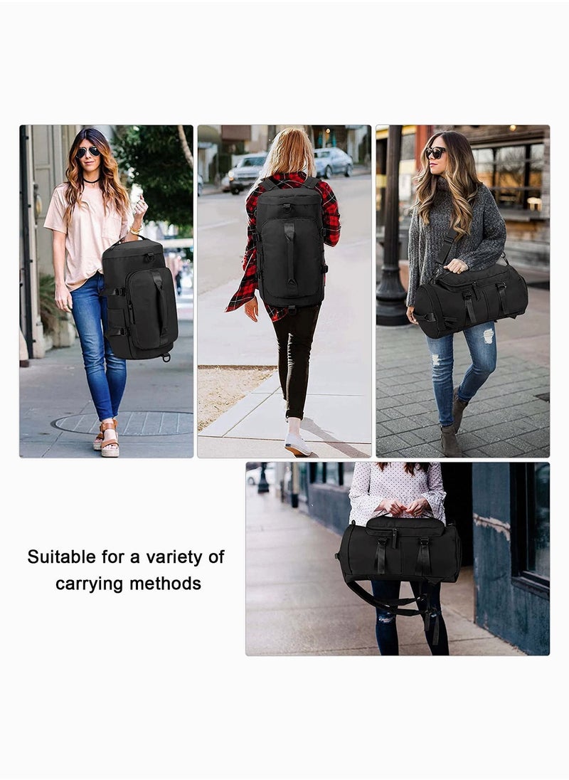 SYOSI - Sports Gym Bag, Lightweight Backpack, Large Travel Duffel Bags, Independent Shoe Compartment Dry and Wet Separation Sports Waterproof Rucksack for Fitness Weekend Camping - Image 1
