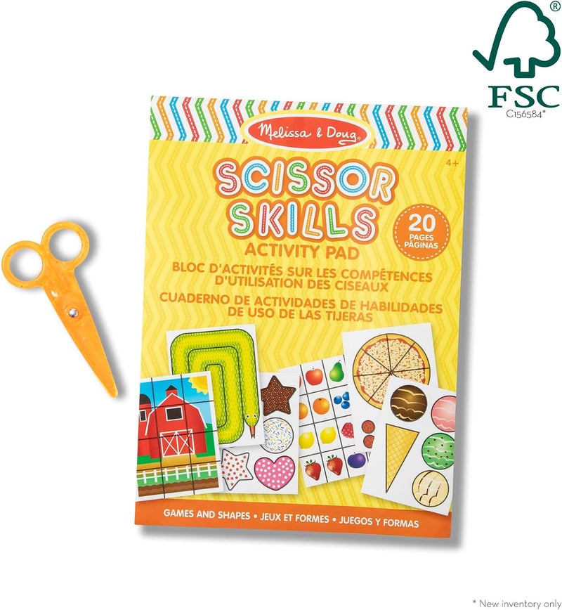 Melissa & Doug دفتر نشاط مهارات القص - Image 3
