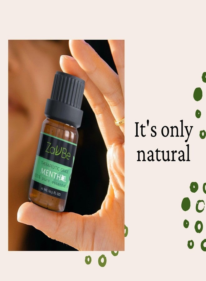 MABUA Menthol Essential Oil Blend 10 ml (1/3 oz) - Essential Oil for Diffuser Undiluted, Oils for Diffuser for Apartment Air Freshener - Image 2