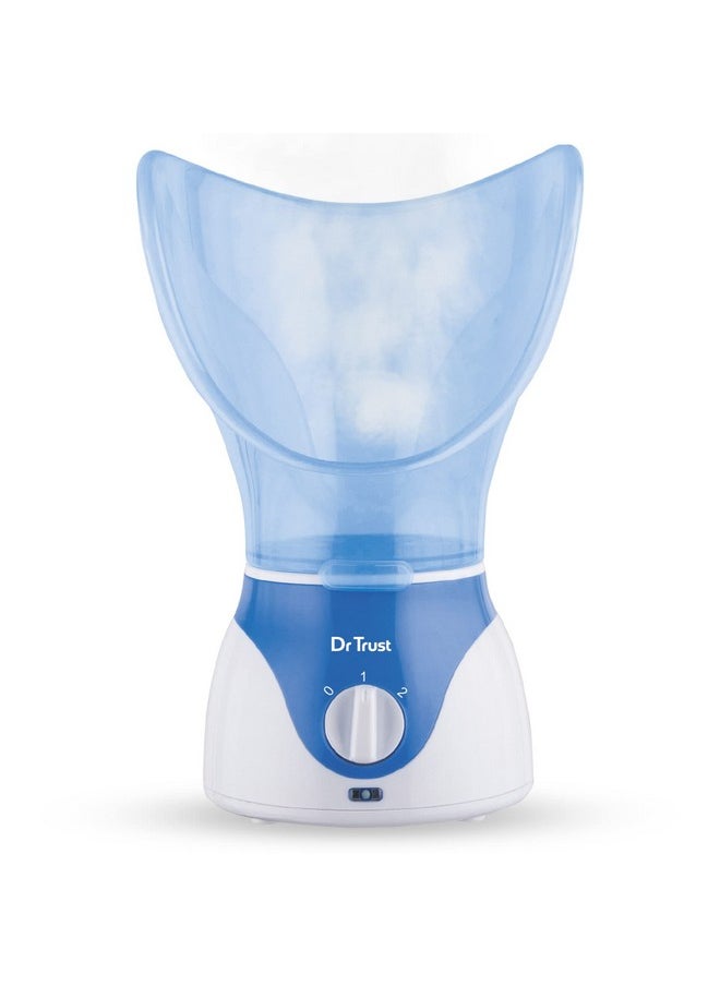 Dr Trust - Home Spa Face/Nose Vapouriser Steamer For Cold & Cough (Blue Vaporiser) - Image 1