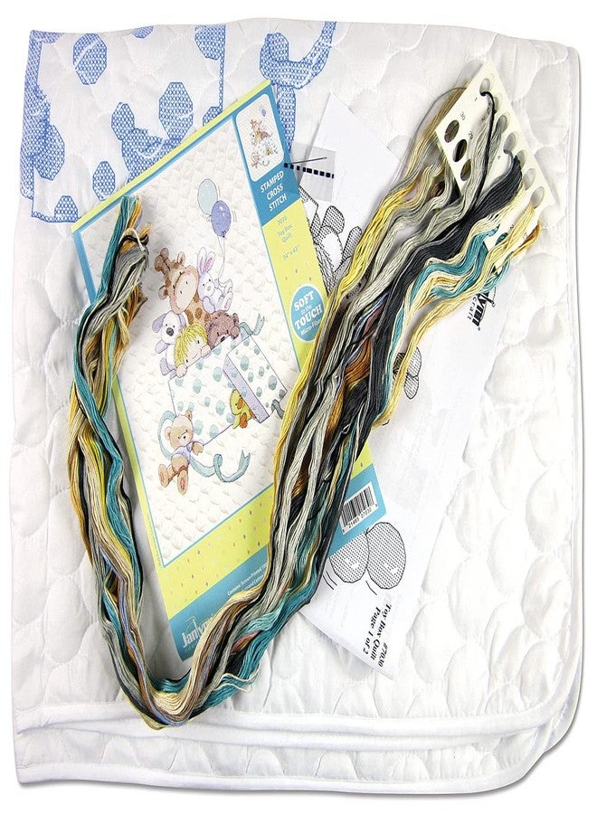 DesignWorks Ink Design Works Toy Box Stamped Cross Stitch Kit, 34" x 43", Multicolored - Image 3