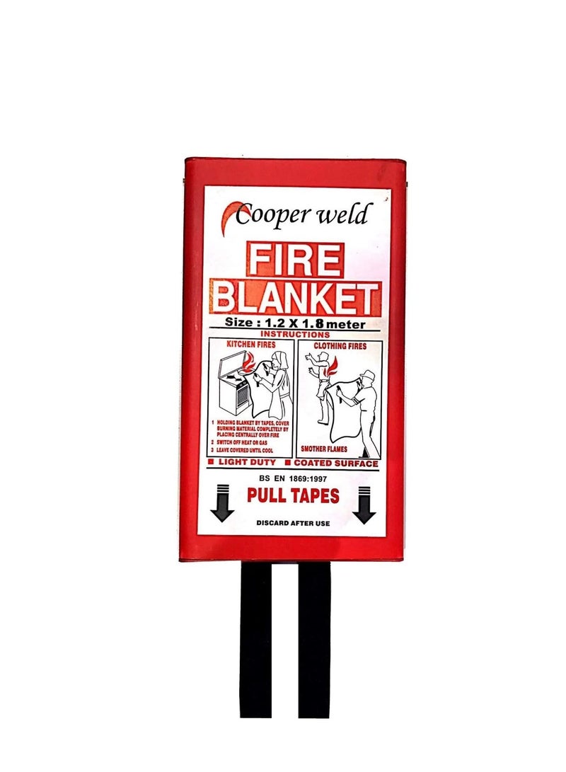 Kitchen Fire Blanket 1.2 x 1.8 Meter  - Image 3