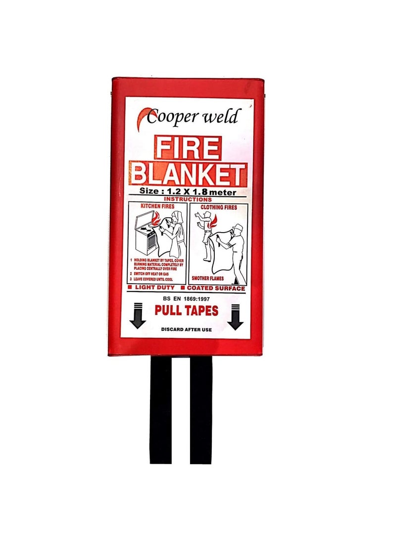 Kitchen Fire Blanket 1.2 x 1.8 Meter  - Image 2