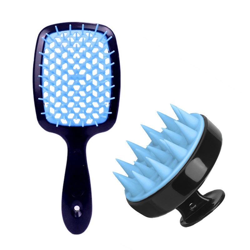 WU Best-Selling Spray Bottle Massage Hairbrush for Styling & Coloring - Women's Hair Volumizing Tool - Image 1