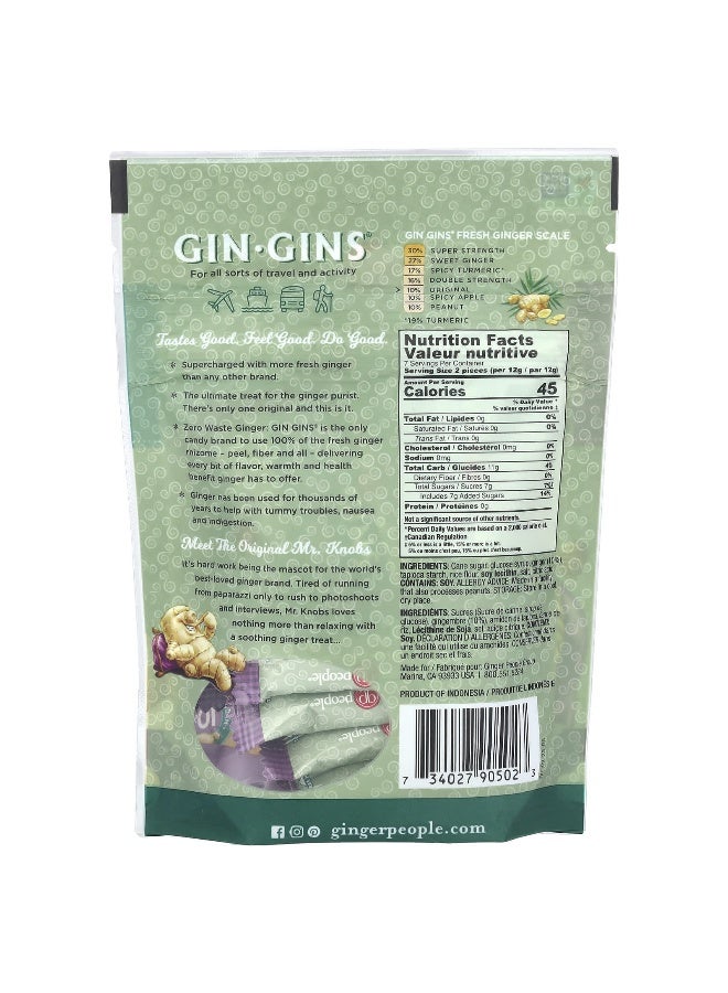 The Ginger People, Gin Gins®, Ginger Chews, Original , 3 oz (84 g) - Image 2