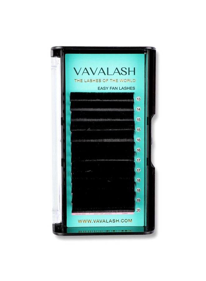 VAVALASH Eyelash Extension Supplies DD Curl 005 Rapid Volume Lash Extensions Easy Fan 3D 4D 5D 6D 7D 10D Automatic Blooming Flower Lashes Self Fanning Lashes Russian Volume Individual Lashes （DD0051320mm） - Image 1