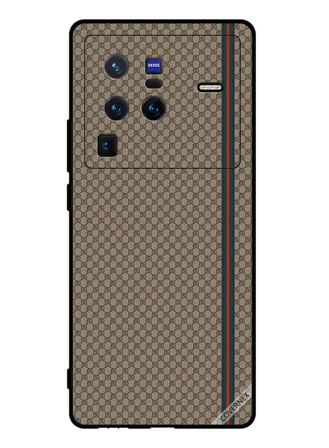 Covernex Protective Case Cover For vivo X80 Pro Strips On Pattern Simple - Image 1