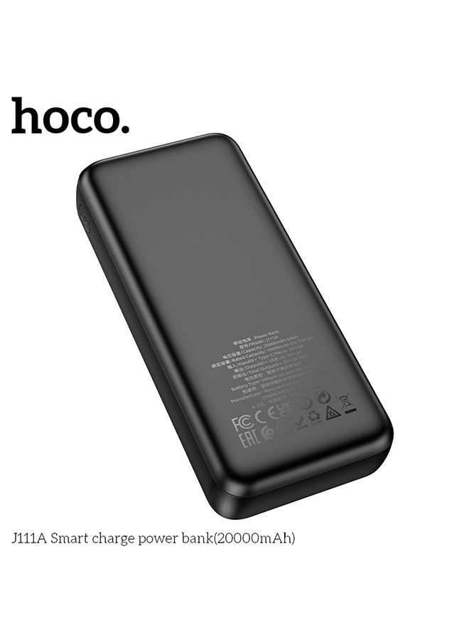 hoco. Power bank J111A Smart charge 20000mAh(Black)  - Image 3