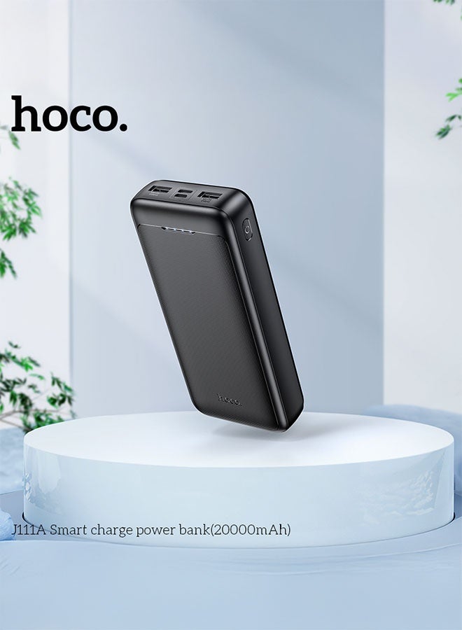 hoco. Power bank J111A Smart charge 20000mAh(Black)  - Image 4