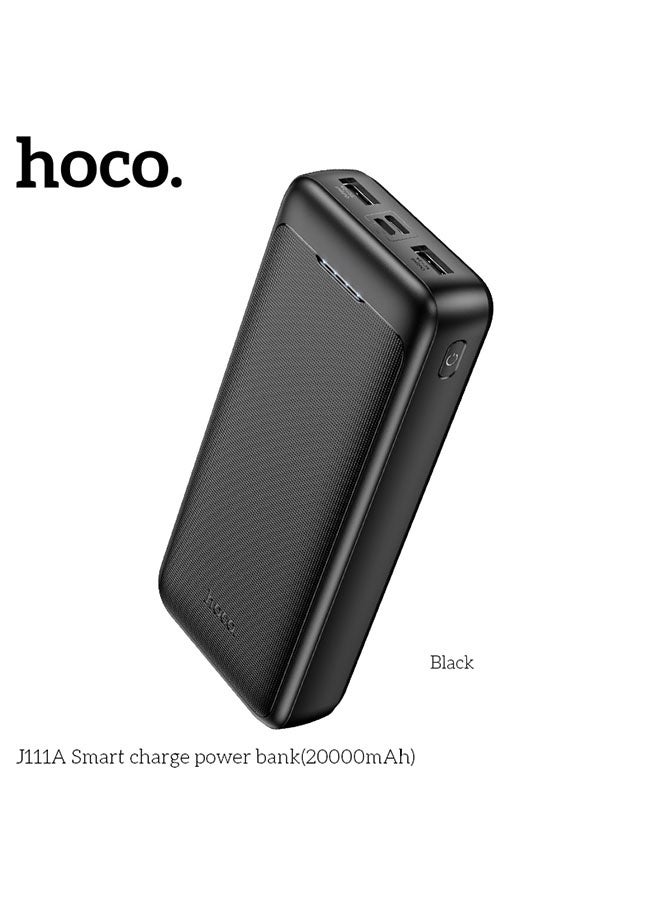 hoco. Power bank J111A Smart charge 20000mAh(Black)  - Image 5