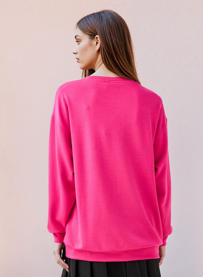 SP Characters Hello Kitty Embroidered Sweatshirt - Image 3