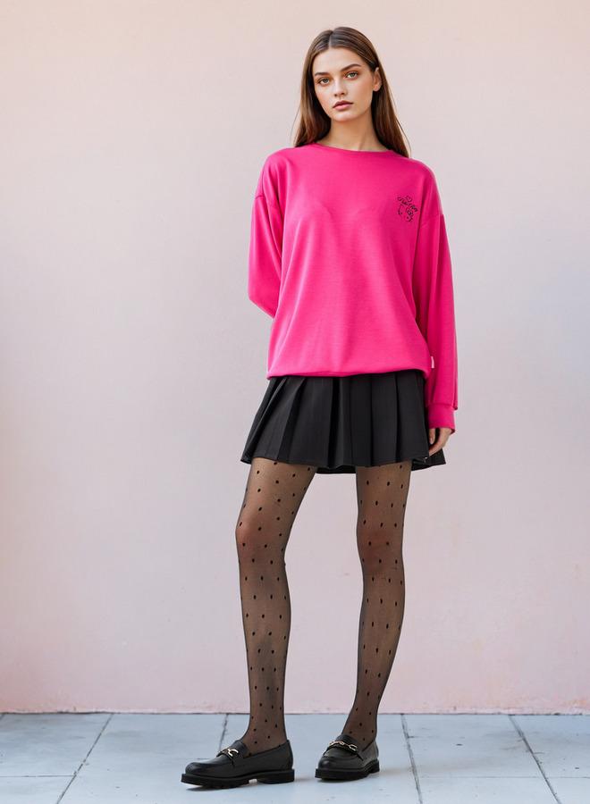 SP Characters Hello Kitty Embroidered Sweatshirt - Image 2