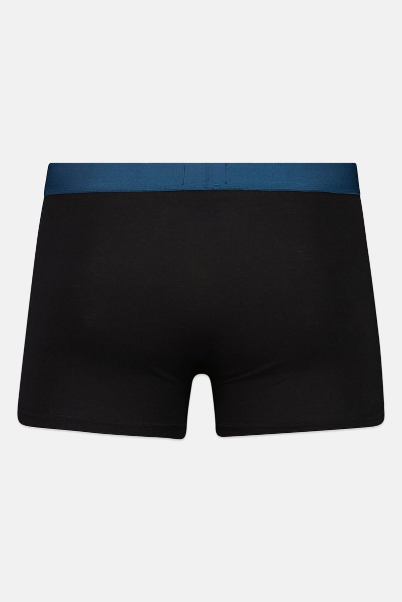 Lyle & Scott Men 3 Pieces Brand Logo Trunks, Black - Image 3