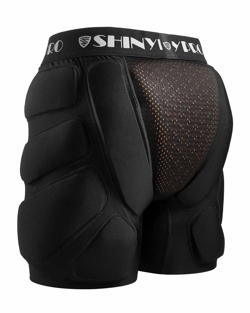SHINYPRO Protective Padded Shorts for Snowboard and Skate CE Level 2 Butt and Tailbone Heavy Duty Protection - Image 1